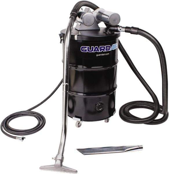 Guardair - 55 Gal, Steel Tank, Wet/Dry, Vacuum - 25 hp - Exact Tool & Supply
