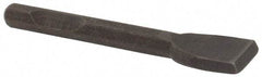 PRO-SOURCE - 1-1/2" OAL, 1/8" Shank Diam, Flat Chisel - Hex Drive, Hex Shank, Alloy Steel - Exact Tool & Supply