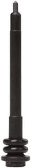 PRO-SOURCE - 1.68" OAL, 1/16" Shank Diam, Pen Chisel - Round Drive, Round Shank, Carbide-Tipped - Exact Tool & Supply