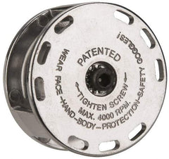 PRO-SOURCE - 2-5/8" Diam Angle & Disc Grinder Adapter - For Use with 23mm Wire Brushes, Rubber Erasers & Utility Surface Blasters - Exact Tool & Supply