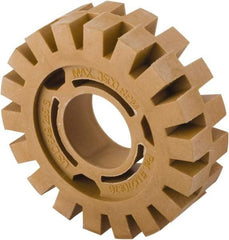 PRO-SOURCE - 4" Diam Angle & Disc Grinder Eraser Wheel - For Use with Utility Surface Blasters - Exact Tool & Supply