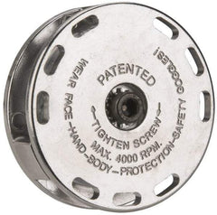 PRO-SOURCE - 2-5/8" Diam Angle & Disc Grinder Adapter - For Use with 11mm Wire Brushes & Utility Surface Blasters - Exact Tool & Supply