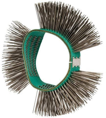 PRO-SOURCE - 4" Diam Angle & Disc Grinder Brush - For Use with Utility Surface Blasters - Exact Tool & Supply