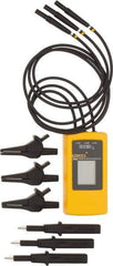 Fluke - 3 Phase, 40 to 700 VAC, 15 to 400 Hz, 32 to 104°F, LCD Display Phase Rotation Tester - No Battery Required, Includes Alligator Clips, Self-Retaining Test Probes, User Manual, EN 61010, EN 61557-7 - Exact Tool & Supply