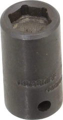 Proto - 1/4" Drive 8mm Standard Magnetic Impact Socket - 6 Points, 15/16" OAL - Exact Tool & Supply