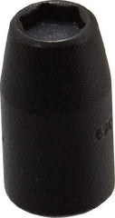 Proto - 1/4" Drive 3/16" Standard Magnetic Impact Socket - 6 Points, 7/8" OAL - Exact Tool & Supply