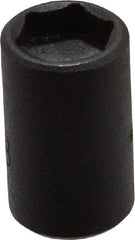Proto - 1/4" Drive 3/8" Standard Magnetic Impact Socket - 6 Points, 15/16" OAL - Exact Tool & Supply