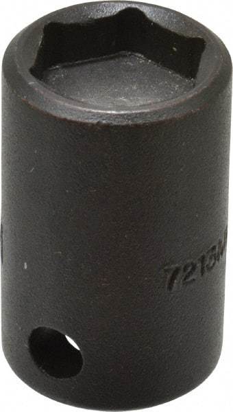 Proto - 3/8" Drive 13mm Standard Magnetic Impact Socket - 6 Points, 1-3/16" OAL - Exact Tool & Supply