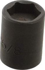 Proto - 3/8" Drive 5/8" Standard Magnetic Impact Socket - 6 Points, 1-7/32" OAL - Exact Tool & Supply