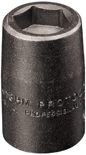 Proto - 1/4" Drive, Power Socket - 6 Points, 7/8" OAL - Exact Tool & Supply