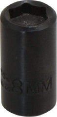 Proto - 1/4" Drive, Power Socket - 6 Points, 15/16" OAL - Exact Tool & Supply