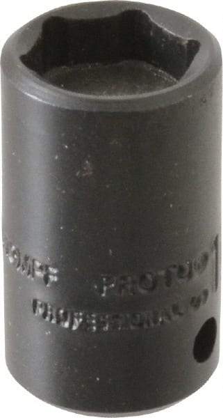 Proto - 1/4" Drive, Power Socket - 6 Points, 15/16" OAL - Exact Tool & Supply