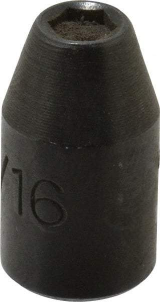 Proto - 1/4" Drive, 3/16" Socket, Power Socket - 6 Points, 7/8" OAL - Exact Tool & Supply