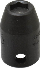 Proto - 3/8" Drive, 5/16" Socket, Power Socket - 6 Points, 1-3/32" OAL - Exact Tool & Supply