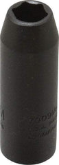 Proto - 3/8" Drive 9mm Deep Thin Wall Impact Socket - 6 Points, 2" OAL - Exact Tool & Supply