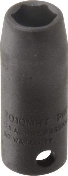 Proto - 3/8" Drive 10mm Deep Thin Wall Impact Socket - 6 Points, 2" OAL - Exact Tool & Supply