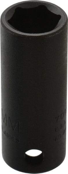 Proto - 3/8" Drive 12mm Deep Thin Wall Impact Socket - 6 Points, 2" OAL - Exact Tool & Supply