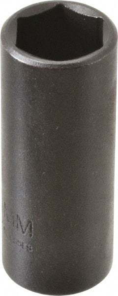 Proto - 3/8" Drive 15mm Deep Thin Wall Impact Socket - 6 Points, 2" OAL - Exact Tool & Supply