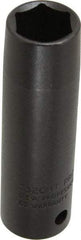 Proto - 1/2" Drive 5/8" Deep Thin Wall Impact Socket - 6 Points, 3-1/4" OAL - Exact Tool & Supply