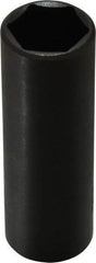 Proto - 1/2" Drive 7/8" Deep Thin Wall Impact Socket - 6 Points, 3-1/2" OAL - Exact Tool & Supply
