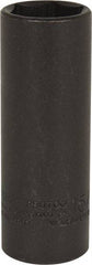 Proto - 1/2" Drive 15/16" Deep Thin Wall Impact Socket - 6 Points, 3-1/2" OAL - Exact Tool & Supply