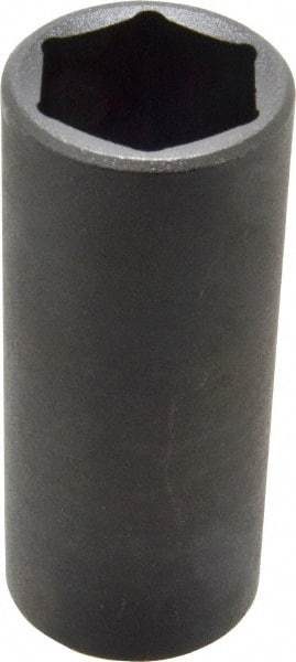 Proto - 1/2" Drive 1-1/16" Deep Thin Wall Impact Socket - 6 Points, 3-1/2" OAL - Exact Tool & Supply