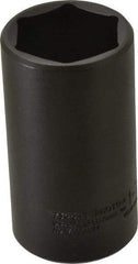 Proto - 1/2" Drive 1-7/16" Deep Thin Wall Impact Socket - 6 Points, 3-1/2" OAL - Exact Tool & Supply