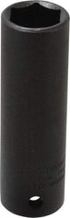Proto - 1/2" Drive 18mm Deep Thin Wall Impact Socket - 6 Points, 3-1/4" OAL - Exact Tool & Supply