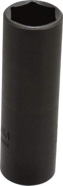 Proto - 1/2" Drive 19mm Deep Thin Wall Impact Socket - 6 Points, 3-1/4" OAL - Exact Tool & Supply