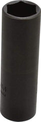 Proto - 1/2" Drive 19mm Deep Thin Wall Impact Socket - 6 Points, 3-1/4" OAL - Exact Tool & Supply