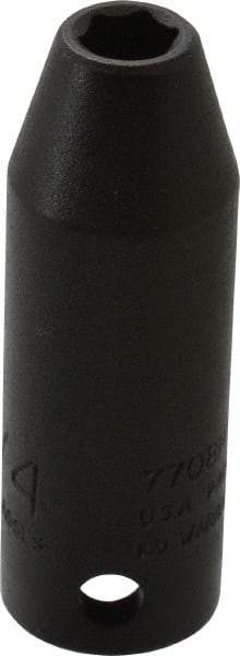 Proto - 3/8" Drive 1/4" Deep Thin Wall Impact Socket - 6 Points, 2" OAL - Exact Tool & Supply