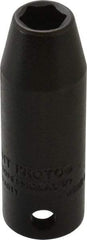 Proto - 3/8" Drive 5/16" Deep Thin Wall Impact Socket - 6 Points, 2" OAL - Exact Tool & Supply