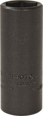 Proto - 3/8" Drive 9/16" Deep Thin Wall Impact Socket - 6 Points, 2" OAL - Exact Tool & Supply