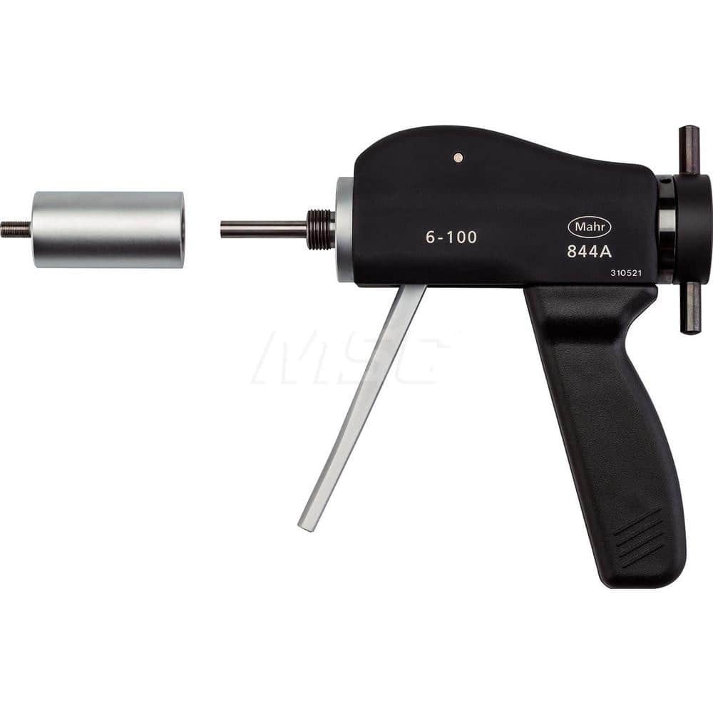 Mahr - Electronic Bore Gages; Type: Self-Centering Measuring Pistol ; Minimum Measurement (Decimal Inch): 0.7750 ; Minimum Measurement (mm): 20 ; Maximum Measurement (mm): 50 ; Gage Depth (mm): 40 ; Gage Depth (Inch): 1.57 - Exact Tool & Supply