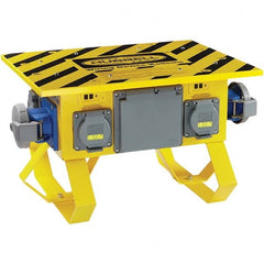 Hubbell Wiring Device-Kellems - GFCI Cords & Power Distribution Centers Mount Type: Floor Number of Outlets: 7 - Exact Tool & Supply