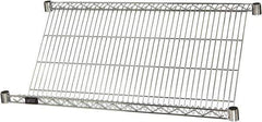 Quantum Storage - 1 Shelf Wire Shelving Unit - 48" Wide x 18" Deep x 1" High, - Exact Tool & Supply