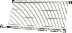 Quantum Storage - 1 Shelf Wire Shelving Unit - 36" Wide x 18" Deep x 1" High, - Exact Tool & Supply