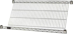 Quantum Storage - 1 Shelf Wire Shelving Unit - 36" Wide x 24" Deep x 1" High, - Exact Tool & Supply