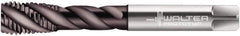Walter-Prototyp - 5/8-18 UNF, 4 Flute, Hardlube Finish, Powdered Metal Spiral Point Tap - Plug Chamfer, Right Hand Thread, 100mm OAL, 21.01mm Thread Length, 12.19mm Shank Diam, 2B Class of Fit, Series AEP2326002 - Exact Tool & Supply