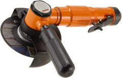 Dotco - 4" Wheel Diam, 11,500 RPM, Pneumatic Cutoff & Cutoff-Grinder Tool - Right Angle Handle, 1/4" Inlet - Exact Tool & Supply