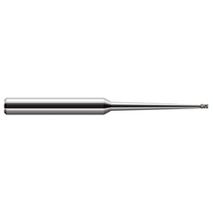 Harvey Tool - Square End Mills; Mill Diameter (Inch): 1/16 ; Mill Diameter (Decimal Inch): 0.0620 ; Length of Cut (Inch): 3/32 ; Length of Cut (Decimal Inch): 0.0930 ; Material: Solid Carbide ; Finish/Coating: Uncoated - Exact Tool & Supply