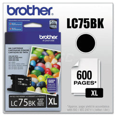 Brother - Office Machine Supplies & Accessories; Office Machine/Equipment Accessory Type: Ink Cartridge ; For Use With: Brother MFC-J280W; J425W; J430W; J435W; J5910DW; J625DW; J6510DW; J6710DW; J6910DW; J825DW; J835DW ; Color: Black - Exact Tool & Supply