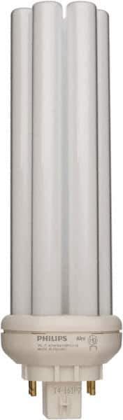 Philips - 42 Watt Fluorescent Commercial/Industrial 4 Pin Lamp - 4,100°K Color Temp, 2,720 Lumens, Dimmable, PLT, 20,000 hr Avg Life - Exact Tool & Supply