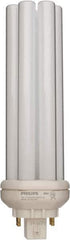 Philips - 42 Watt Fluorescent Commercial/Industrial 4 Pin Lamp - 4,100°K Color Temp, 2,720 Lumens, Dimmable, PLT, 20,000 hr Avg Life - Exact Tool & Supply