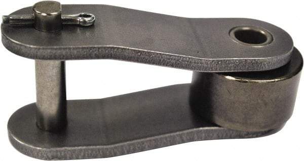 U.S. Tsubaki - 1-1/4" Pitch, ANSI C2052, Double Pitch Roller Chain Offset Link - For Use with Oversize Double Pitch Roller Chain - Exact Tool & Supply