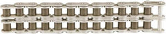 U.S. Tsubaki - 1-1/2" Pitch, ANSI 120-2, Double Strand Roller Chain - Chain No. 120-2, 12,300 Lb. Capacity, 10 Ft. Long, 7/8" Roller Diam, 1" Roller Width - Exact Tool & Supply