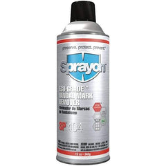 Sprayon - 12 oz Aerosol Can Graffiti/Vandal Mark Remover - VOC Content g/L 486, Removes Paint, Ink, Crayon, Marker & Scuff Marks - Exact Tool & Supply