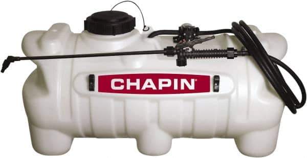 Chapin - 25 Gal Chemical Safe Garden Hand Sprayer - Use with Cleaners/Degreasers, Polyethylene Tank, Wide Mouth, Reinforced Hose - Exact Tool & Supply