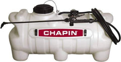 Chapin - 25 Gal Chemical Safe Garden Hand Sprayer - Use with Cleaners/Degreasers, Polyethylene Tank, Wide Mouth, Reinforced Hose - Exact Tool & Supply
