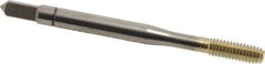Balax - M4x0.70 Metric Coarse 6H D7 Thread Limit Bottoming Thread Forming Tap - Powdered Metal High Speed Steel, Bal-Plus Finish, 2-1/8" OAL, 0.47" Thread Length, Right Hand Thread, Series BXDIECAST - Exact Tool & Supply